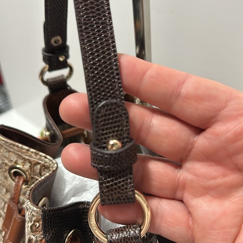 Brahmin Melinda Ganache and ady wallet Berryline - Picture 14 of 17